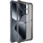 For Xiaomi 14T imak Shockproof Airbag TPU Phone Case(Transparent Black) - 1