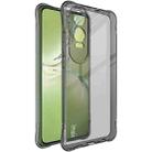 For OPPO K12x imak Shockproof Airbag TPU Phone Case(Transparent Black) - 1