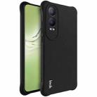 For OPPO K12x imak Shockproof Airbag TPU Phone Case(Matte Black) - 1