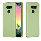 For LG K50S Pure Color Liquid Silicone Shockproof Full Coverage Protective Case(Green) - 1