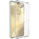 For Samsung Galaxy S25 5G imak Shockproof Airbag TPU Phone Case(Transparent) - 1