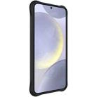 For Samsung Galaxy S25+ 5G imak Shockproof Airbag TPU Phone Case(Matte Black) - 2