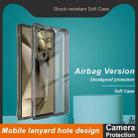 For Samsung Galaxy S25 Ultra 5G imak Shockproof Airbag TPU Phone Case(Transparent Black) - 3