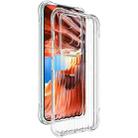 For Honor 200 Pro IMAK Corrugated Texture Airbag TPU Phone Case(Transparent) - 1