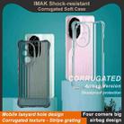 For Honor 200 Pro IMAK Corrugated Texture Airbag TPU Phone Case(Transparent) - 2