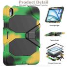 For iPad Air 11 2024 Colorful Silicone Heavy Duty Hybrid PC Tablet Case(Camouflage) - 2