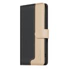 For Infinix Hot 50 4G Color Matching RFID Anti-theft Leather Phone Case(Black) - 3