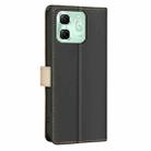 For Infinix Smart 9 / Hot 50i Color Matching RFID Anti-theft Leather Phone Case(Black) - 3