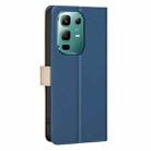 For Infinix Note 50X 5G Color Matching RFID Anti-theft Leather Phone Case(Blue) - 3