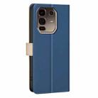 For Infinix Note 50 Pro+ 5G Color Matching RFID Anti-theft Leather Phone Case(Blue) - 3