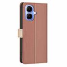 For Infinix Smart 10 4G Color Matching RFID Anti-theft Leather Phone Case(Brown) - 3