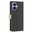 For Infinix Smart 10 4G Color Matching RFID Anti-theft Leather Phone Case(Black) - 3