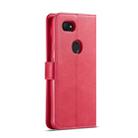 For Google Pixel 3a XL LC.IMEEKE Calf Texture Horizontal Flip Leather Case, with Holder & Card Slots & Wallet(Red) - 3