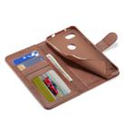 For Google Pixel 3a XL LC.IMEEKE Calf Texture Horizontal Flip Leather Case, with Holder & Card Slots & Wallet(Red) - 6