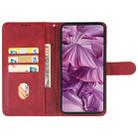 For HMD Pulse Leather Phone Case(Red) - 3