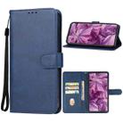 For HMD Pulse Leather Phone Case(Blue) - 1