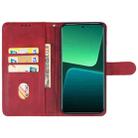 For Xiaomi 14T Leather Phone Case(Red) - 3