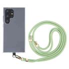 6mm Gold Buckle Adjustable Mobile Phone Anti-lost Long Lanyard(Green) - 1