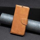 For Samsung Galaxy S25+ 5G Lambskin Texture Pure Color Flip Leather Phone Case(Yellow) - 2