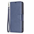 For Samsung Galaxy S25 Ultra 5G Lambskin Texture Pure Color Flip Leather Phone Case(Blue) - 3