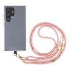 6mm Dual Buckle Adjustable Mobile Phone Anti-lost Long Lanyard(Red Rainbow) - 1