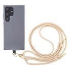 6mm Dual Buckle Adjustable Mobile Phone Anti-lost Long Lanyard(Khaki) - 1