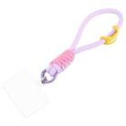 Mobile Phone Anti-lost Rope Short Lanyard(Light Purple) - 1