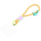 Mobile Phone Anti-lost Rope Short Lanyard(Yellow) - 1