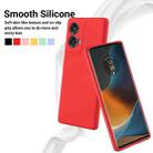 For Motorola Edge 50 Fusion Solid Color Liquid Silicone Dropproof Full Coverage Phone Case(Red) - 3