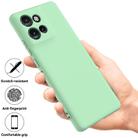 For Motorola Edge 50 Neo / Moto S50 Solid Color Liquid Silicone Dropproof Full Coverage Phone Case(Green) - 2