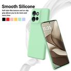 For Motorola Edge 50 Neo / Moto S50 Solid Color Liquid Silicone Dropproof Full Coverage Phone Case(Green) - 3
