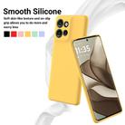 For Motorola Edge 50 Neo / Moto S50 Solid Color Liquid Silicone Dropproof Full Coverage Phone Case(Yellow) - 3