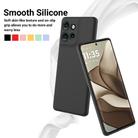 For Motorola Edge 50 Neo / Moto S50 Solid Color Liquid Silicone Dropproof Full Coverage Phone Case(Black) - 3
