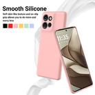 For Motorola Edge 50 Neo / Moto S50 Solid Color Liquid Silicone Dropproof Full Coverage Phone Case(Pink) - 3