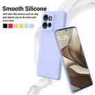 For Motorola Edge 50 Neo / Moto S50 Solid Color Liquid Silicone Dropproof Full Coverage Phone Case(Purple) - 3