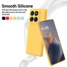 For Motorola Edge 60 Fusion Solid Color Liquid Silicone Dropproof Full Coverage Phone Case(Yellow) - 3