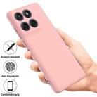 For Motorola Edge 60 Fusion Solid Color Liquid Silicone Dropproof Full Coverage Phone Case(Pink) - 2