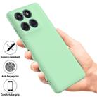 For Motorola Edge 60s Solid Color Liquid Silicone Dropproof Full Coverage Phone Case(Green) - 2
