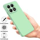 For Xiaomi 14T Pro Solid Color Liquid Silicone Dropproof Full Coverage Phone Case(Green) - 2