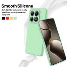 For Xiaomi 14T Pro Solid Color Liquid Silicone Dropproof Full Coverage Phone Case(Green) - 3