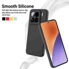For Xiaomi 15 Solid Color Liquid Silicone Dropproof Full Coverage Phone Case(Black) - 3