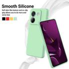 For Xiaomi Poco M7 Pro 5G Solid Color Liquid Silicone Dropproof Full Coverage Phone Case(Green) - 3