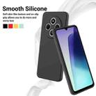 For Xiaomi Poco M7 5G Solid Color Liquid Silicone Dropproof Full Coverage Phone Case(Black) - 3