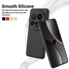 For Xiaomi 15 Ultra Solid Color Liquid Silicone Dropproof Full Coverage Phone Case(Black) - 3