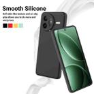 For Xiaomi Poco F7 Ultra Solid Color Liquid Silicone Dropproof Full Coverage Phone Case(Black) - 3