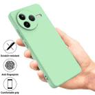 For Xiaomi Poco F7 Pro Solid Color Liquid Silicone Dropproof Full Coverage Phone Case(Green) - 2