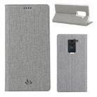 For Xiaomi Redmi 10X 4G / Redmi Note9 ViLi DMX-54 Shockproof TPU + PU Leather Magnetic Attraction Horizontal Flip Protective Case with Card Slots & Holder(Grey) - 1
