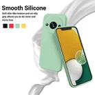 For Redmi A3x Solid Color Liquid Silicone Dropproof Full Coverage Phone Case(Green) - 3