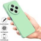 For Redmi 14C 4G Solid Color Liquid Silicone Dropproof Full Coverage Phone Case(Green) - 2