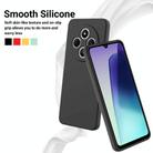 For Redmi A3 Pro Solid Color Liquid Silicone Dropproof Full Coverage Phone Case(Black) - 3